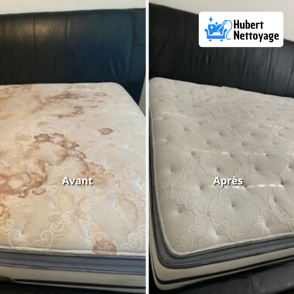 Nettoyage anti-acariens et désinfection d’un matelas d’enfant, service spécial literie sensible, idéal pour les familles avec enfants en Île-de-France